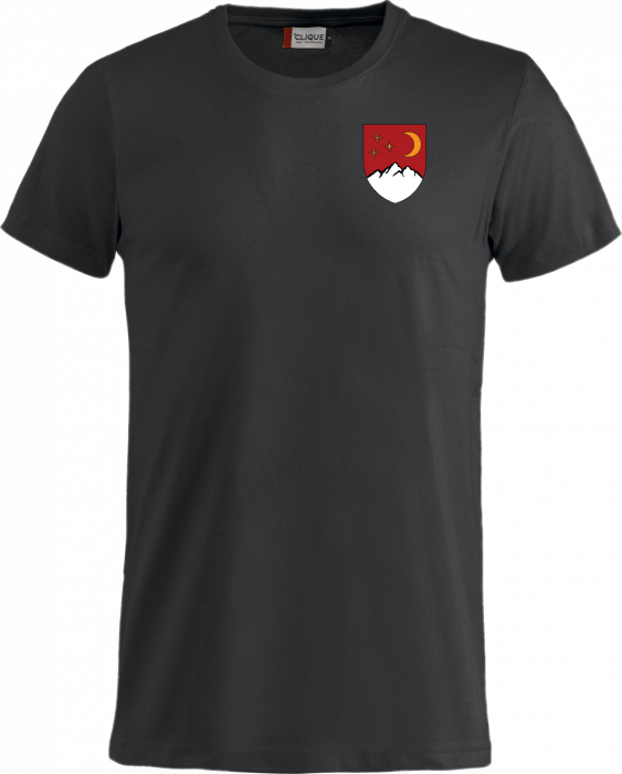 Clique - Pathfinder Cotton T-Shirt - Czarny